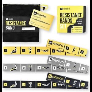 Sports Resistance Bands Set - Fabric, Durable, Elastic Bands